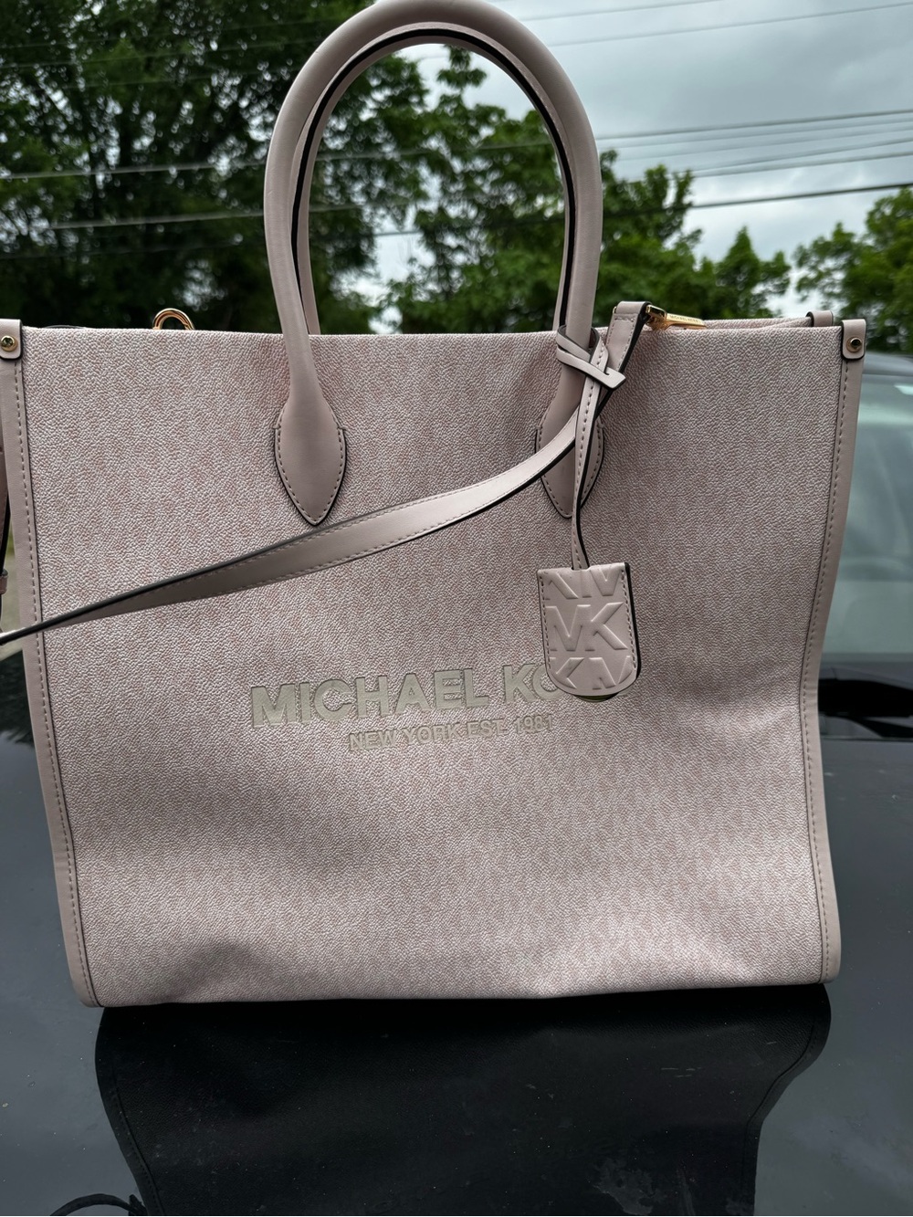 Michael Kors Large Tote in Blush Pink